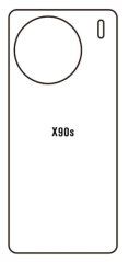 Hydrogel - zadná ochranná fólia - Vivo X90s Hydrogel - zadná ochranná fólia - Vivo X90s