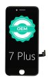 Fekete LCD iPhone 7 Plus + OEM érintőpanel
