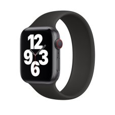 Remienok pre Apple Watch (38/40/41mm) Solo Loop, veľkosť S - čierny Remienok pre Apple Watch (38/40/41mm) Solo Loop, veľkosť S - čierny