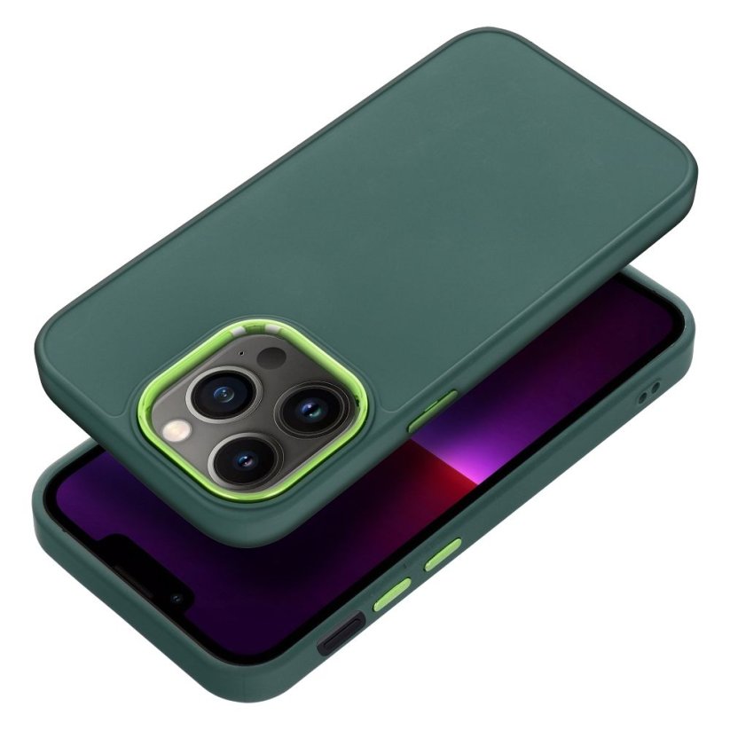 Kryt Frame Case iPhone 13 Pro Green