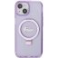 Kryt Original Faceplate Case Guess Guhmp15Shrsgsu iPhone 15 (s MagSafe / Glitter Script Logo / Ring Stand / Purple)