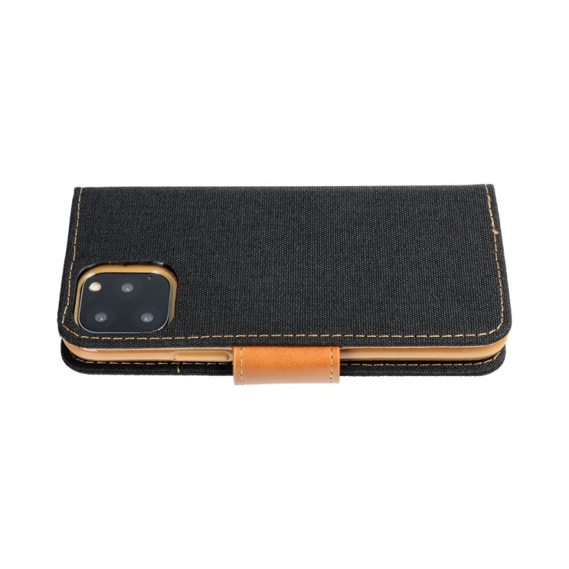 Kryt Canvas Book Case Xiaomi Redmi Note 12 5G Black