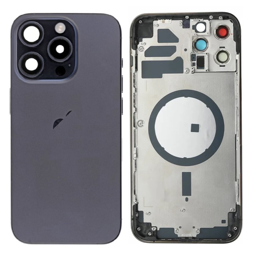 Apple iPhone 14 Pro - Zadný housing (Deep Purple)