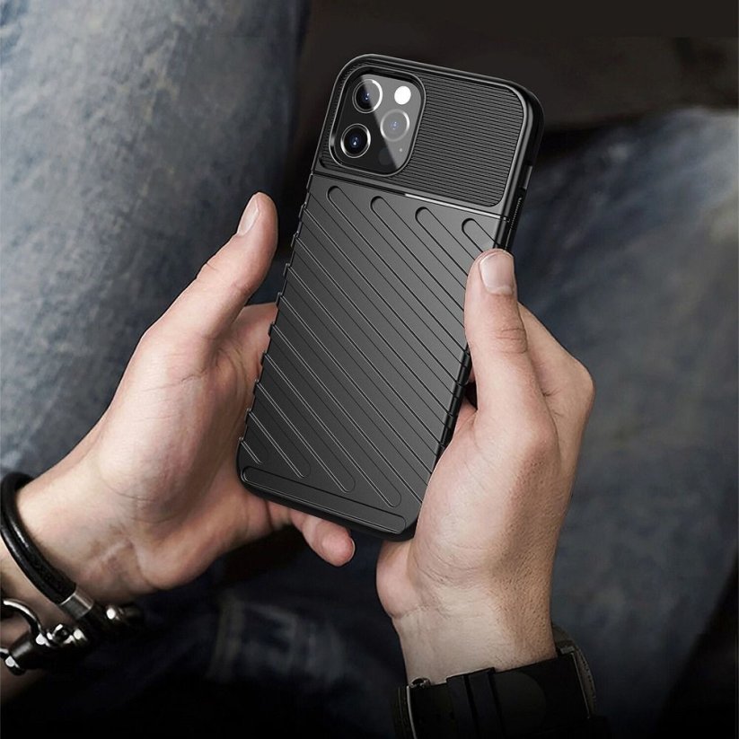 Forcell THUNDER Case  Samsung Galaxy A13 4G čierny