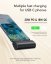 Powerbanka Powerbank Veger Plugon (W0556/V0556) Pd Qc3.0 3A 20W 5000 mAh With A Built-In Connector Type C Black
