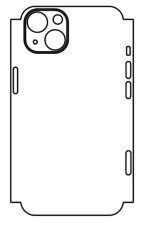 Hydrogel - zadná ochranná fólia (full cover) - iPhone 13