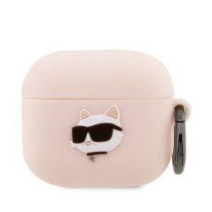 Kryt Karl Lagerfeld Case Apple Airpods 3 Kla3Runchp (3D Sil Nft Choupette) Pink Kryt Karl Lagerfeld Case Apple Airpods 3 Kla3Runchp (3D Sil Nft Choupette) Pink