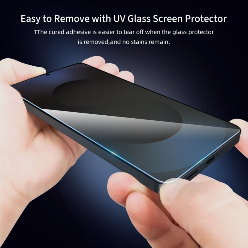 Ochranné tvrdené sklo Tech-Protect Glass Uv+ 2-Pack Motorola Edge 60 / 60 Fusion Clear