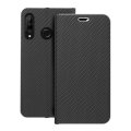 Kryt Flip Case Huawei P30 Lite Luna Book Carbon Black