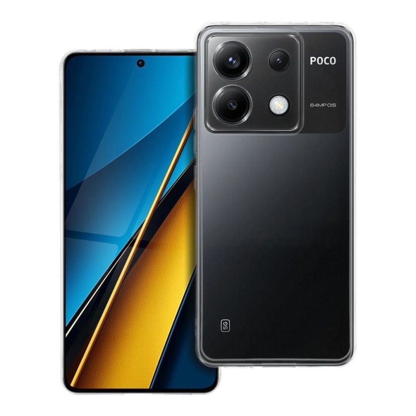 Kryt Case Xiaomi Poco X6 5G (Camera Protection) Clear Case 2 mm Priesvitný