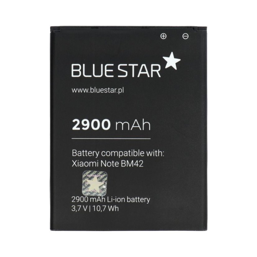 Akkumulátor Battery Xioami Mi Note (Bm42) 2900 mAh Blue Star
