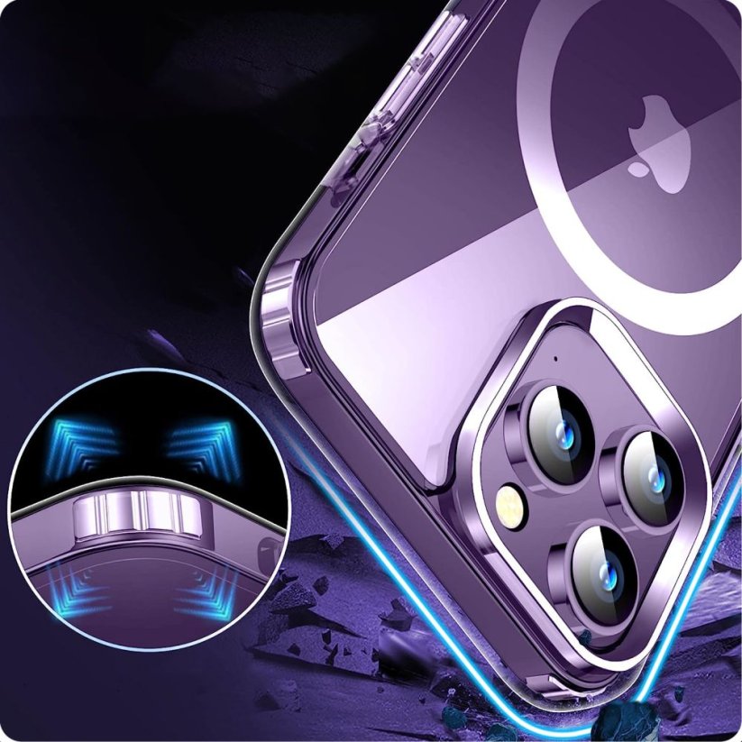 Kryt Tech-Protect Flexair Hybrid Magsafe iPhone 15 Clear