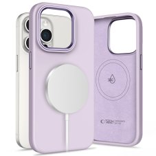 Kryt Tech-Protect Silicone Pure Magsafe iPhone 15 Pro Mauve Kryt Tech-Protect Silicone Pure Magsafe iPhone 15 Pro Mauve