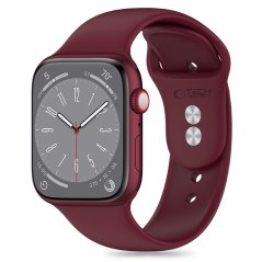 Remienok Tech-Protect Silicone Apple Watch 6 / 7 / 8 / 9 / 10 / SE / Ultra 1 / 2 (44 / 45 / 46 / 49 mm) Mulberry Remienok Tech-Protect Silicone Apple Watch 6 / 7 / 8 / 9 / 10 / SE / Ultra 1 / 2 (44 / 45 / 46 / 49 mm) Mulberry