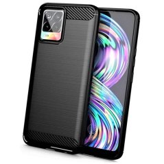 Kryt Forcell CARBON Case Realme 8i čierny Kryt Forcell CARBON Case Realme 8i čierny
