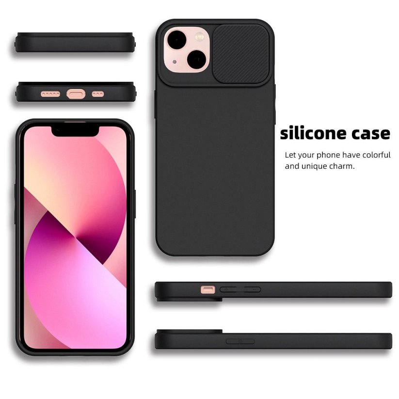 Kryt Slide Case iPhone 12 Black