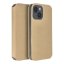 Kryt Dual Pocket Book Samsung Galaxy S24 Ultra Gold