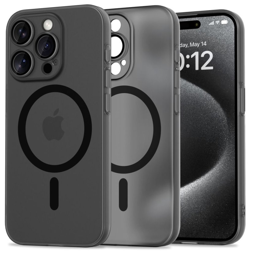 Kryt Tech-Protect Magslim Magsafe iPhone 15 Pro Matte/Black