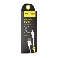 Kábel Hoco Cable USB A to Lightning 2,1A X1 1 M White