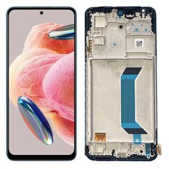 LCD displej + dotykové sklo Xiaomi Redmi Note 12 5G s rámom LCD displej + dotykové sklo Xiaomi Redmi Note 12 5G s rámom