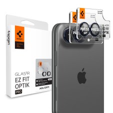 Spigen Optik Pro Glas.Tr EZ Fit kameravédő üveg iPhone Duo Night Sky hátlapi kamerához, 2 db-os csomag