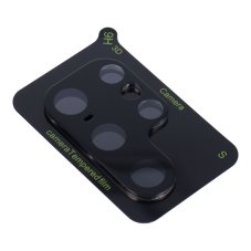 Edzett védőüveg 5D Full Glue Camera Edzett védőüveg - Samsung Galaxy S23 Ultra Black