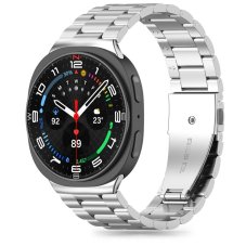 Tech-Protect nerezové hodinky Samsung Galaxy Watch 8 / Classic (40 / 44 / 46 mm) stříbrné