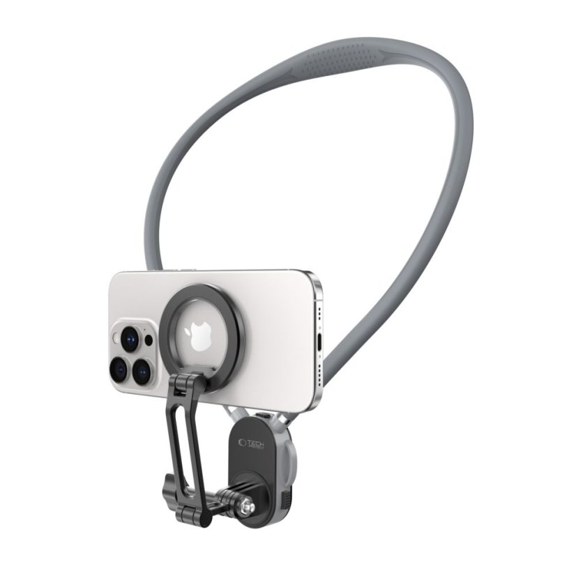 Óraszíj Tech-Protect Ac200 Magnetic Magsafe & Gopro & Dji nyaktartó Crayon Grey