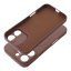 Kryt Case iPhone 16 Pro Silicone Mag Cover s MagSafe Brown