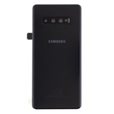 Samsung Galaxy S10 Plus - Zadný kryt so sklíčkom kamery - čierny (náhradný diel) Samsung Galaxy S10 Plus - Zadný kryt so sklíčkom kamery - čierny (náhradný diel)