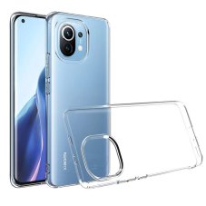 Kryt Case Xiaomi Mi 11 Lite 5G / Mi 11 Lite LTE ( 4G ) / Mi 11 Lite Ne Silikónový kryt s hrúbkou 0,5 mm Priesvitný