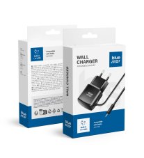 Phone Charger Nokia 6101 / N70 / N95 Blue Star 0,6A 3W Tfk-Tc-1100B Black