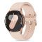 Remienok Tech-Protect Silicone Samsung Galaxy Watch 4 / 5 / 5 Pro / 6 / 7 / FE Caffe Latte