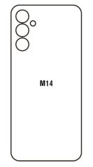 Hydrogel - zadná ochranná fólia - Samsung Galaxy M14