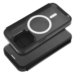 Kryt Smart Mag Book iPhone 15 Pro Max s MagSafe Black