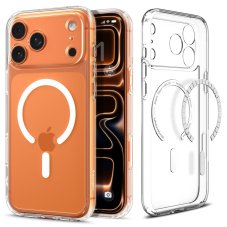 Kryt Spigen Ultra Hybrid Mag Magsafe iPhone 17 Pro Clear/White