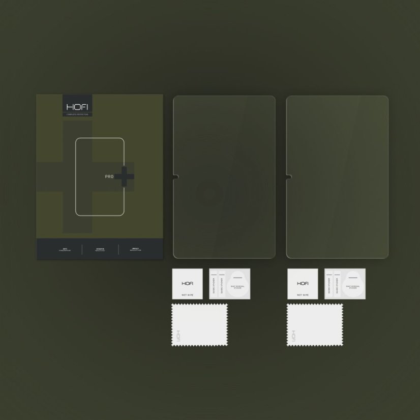 2ks v balení, set ochranných skiel Hofi Glass Pro+ 2-Pack Lenovo Tab K11 Plus Tb-352 11.5 Clear