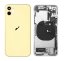 Apple iPhone 11 - Zadný housing s predinštalovanými dielmi (Yellow)