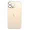 Apple iPhone 13 Pro Max - Sklo zadného housingu so zväčšeným otvorom na kameru (Gold)