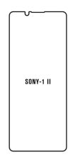 Hidrogél - védőfólia - Sony Xperia 1 II