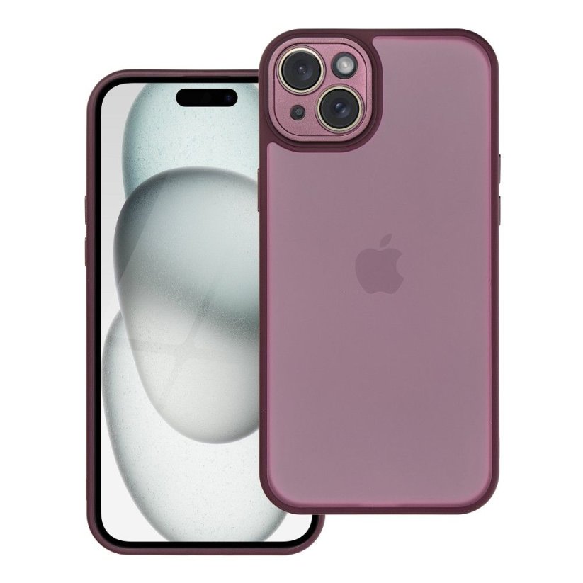 Kryt Ochranné sklo Variete Case iPhone 15 Plus Purple