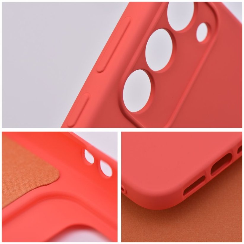 Kryt Silicone Case Samsung Galaxy S21 FE Peach