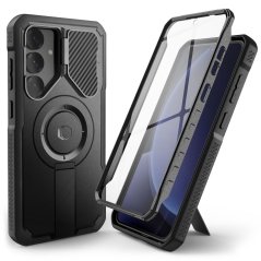 Kryt Tech-Protect Kevlar Magsafe Samsung Galaxy S25+ Plus Black Kryt Tech-Protect Kevlar Magsafe Samsung Galaxy S25+ Plus Black