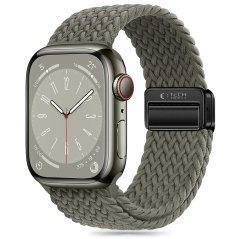 Remienok Tech-Protect Nylonmag Apple Watch 6 / 7 / 8 / 9 / 10 / SE / Ultra 1 / 2 (44 / 45 / 46 / 49 mm) Olive Grey Remienok Tech-Protect Nylonmag Apple Watch 6 / 7 / 8 / 9 / 10 / SE / Ultra 1 / 2 (44 / 45 / 46 / 49 mm) Olive Grey