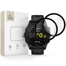 Védőüveg Hydbrid Glass Tech-Protect Glass Flex+ 2  Garmin Forerunner 255 / 255 Music Black