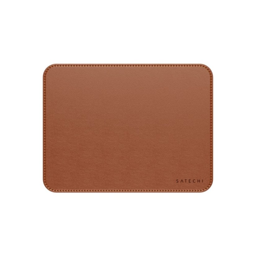 Tok Satechi Vegan Leather Mouse Pad St-Lmpn Brown