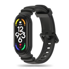 Remienok Tech-Protect Iconband Hybrid Xiaomi Mi Smart Band 5 / 6 / 7 / Nfc Black