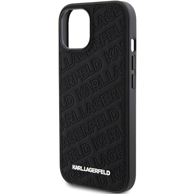 Kryt Original Faceplate Case Karl Lagerfeld Klhcp15Mpqkpmk iPhone 15 Plus (Quilted Pattern / Black)