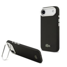 Lacoste Iconic Petit Pique Camera Stand MagSafe zadný kryt pre iPhone Air Black