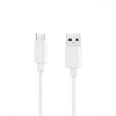 Kábel Spigen Eb6020Ac Essential Type-C Cable 60W 200cm White Kábel Spigen Eb6020Ac Essential Type-C Cable 60W 200cm White